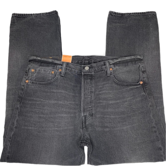 Levi’s 501 Strong Jeans Black Size 36x30 - Picture 4 of 9